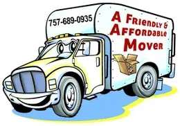 A Friendly & Affordable Mover Logo