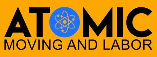 Atomic Moving and Labor logo