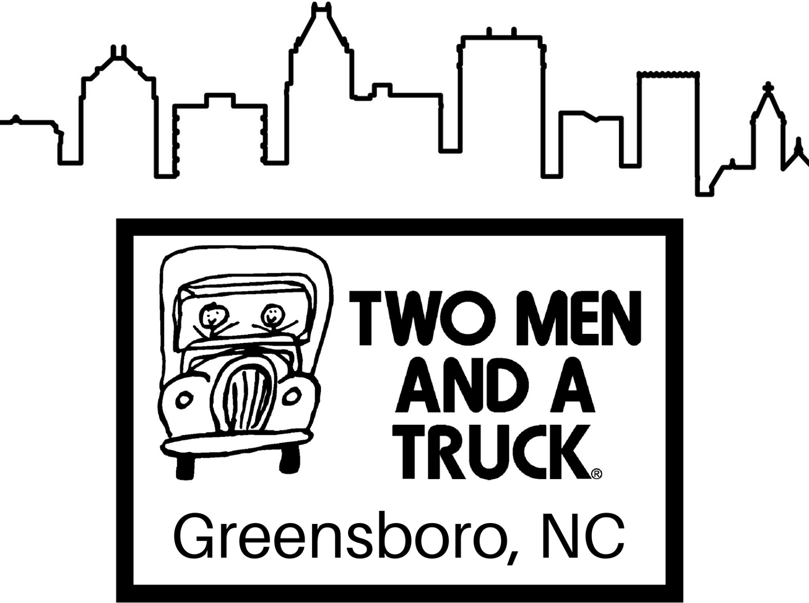 TWO MEN AND A TRUCK Logo