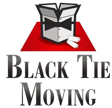 Black Tie Moving Logo