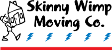 Skinny Wimp Moving Eugene Logo