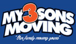 My 3 Son's Moving Logo