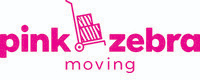 Pink Zebra Moving logo
