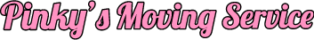 Pinky's Moving Service Logo
