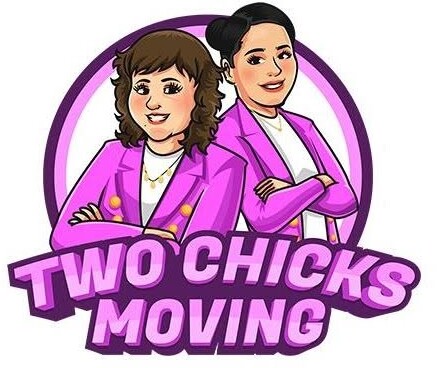 Two Chicks Moving logo