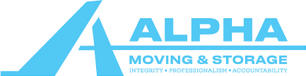 Alpha Moving & Storage logo