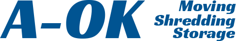 A-OK Moving, Shredding & Storage Logo